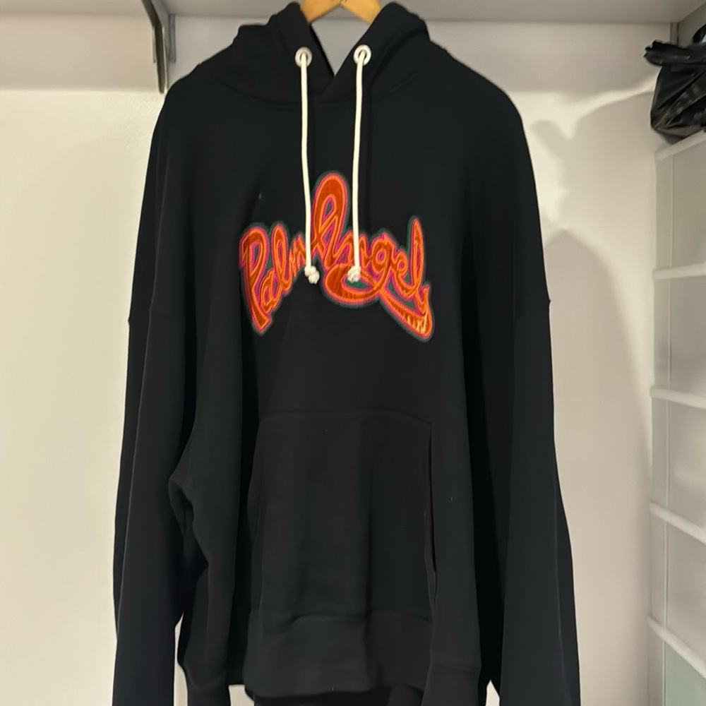 Palm Angels Script Hoodie XXL